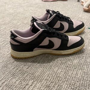 Nike Black and Pink Men's Sneakers